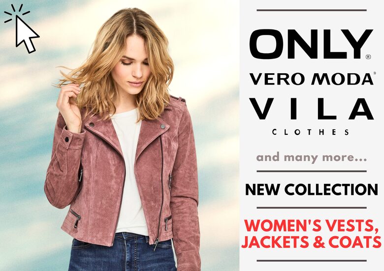 BESTSELLER WOMEN'S JACKET, COAT AND VEST COLLECTION - FROM 12,69 EUR / PC